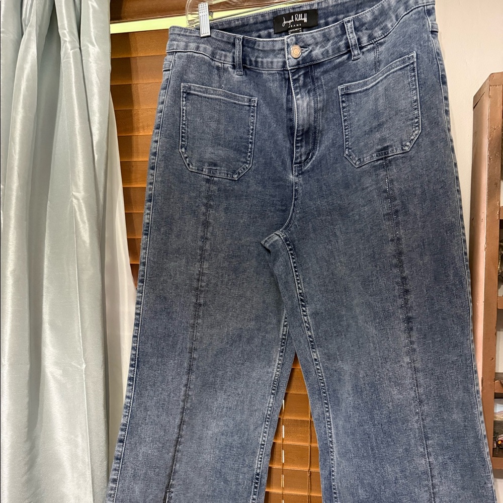 Joseph Ribkoff wide leg Jeans  Size 14